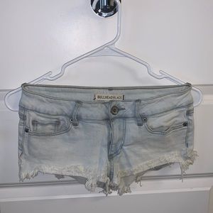 Denim cheeky Short shorts